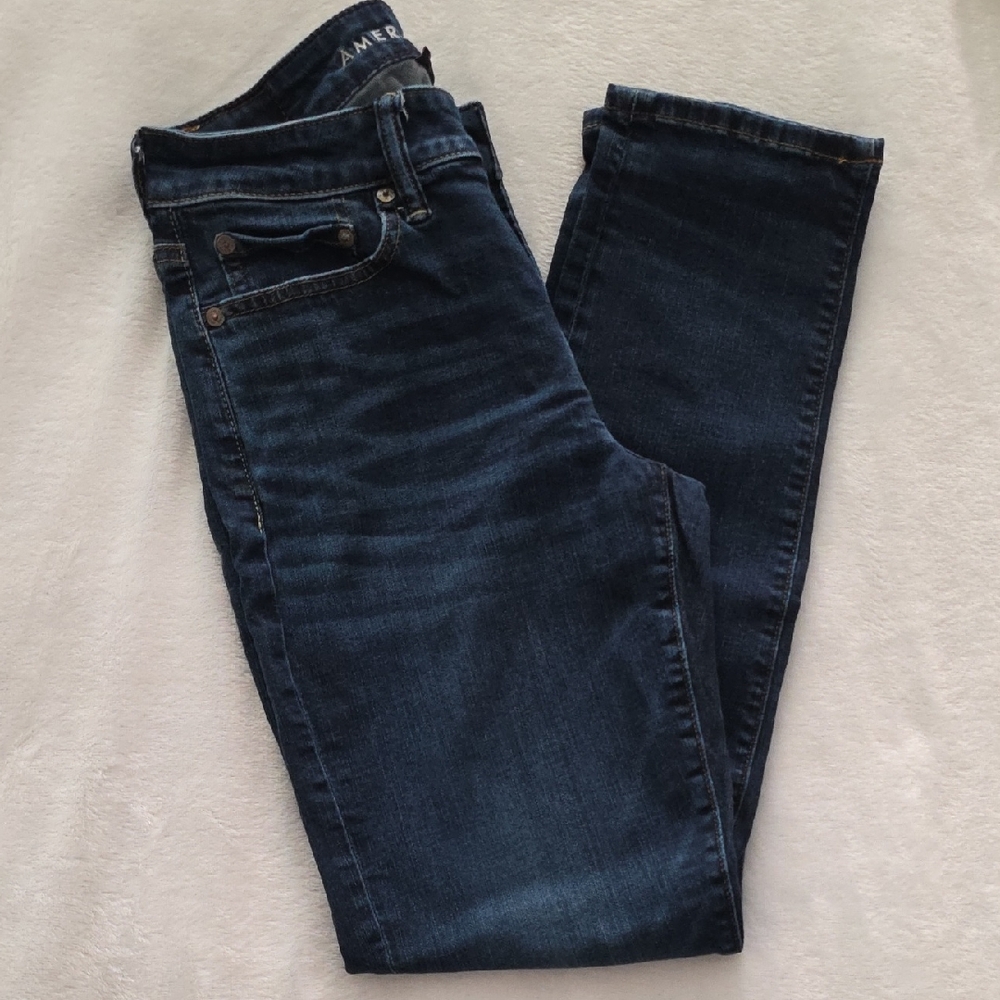 American Eagle Slim Outfitters Blue Denim Jeans
